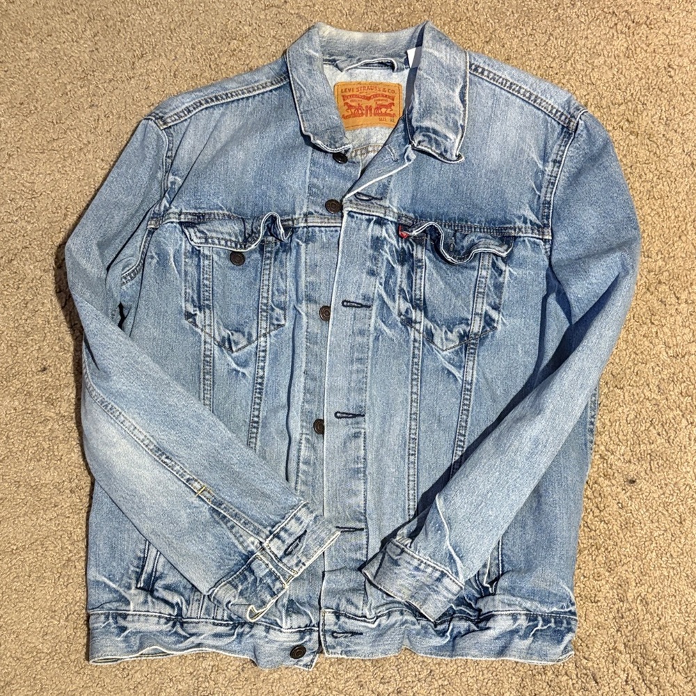 Levi's Men's Light Blue Denim Jacket